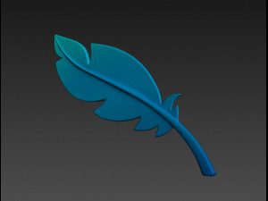 feather 3D Модель