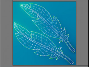 feather 3D Модель