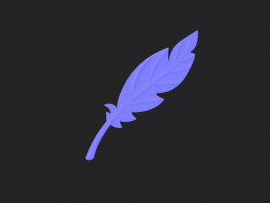 feather 3D Модель