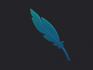 feather 3D Модель