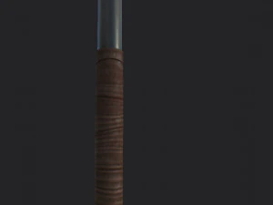 wooden mallet 3D Model