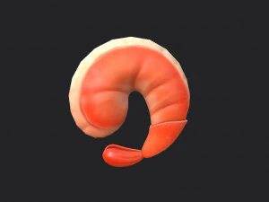 shrimp 3D Model