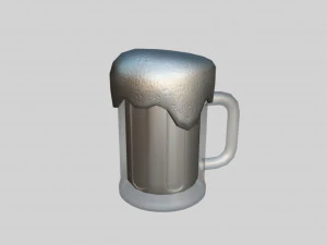 beer glass 3D Model