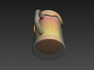 beer glass 3D Model