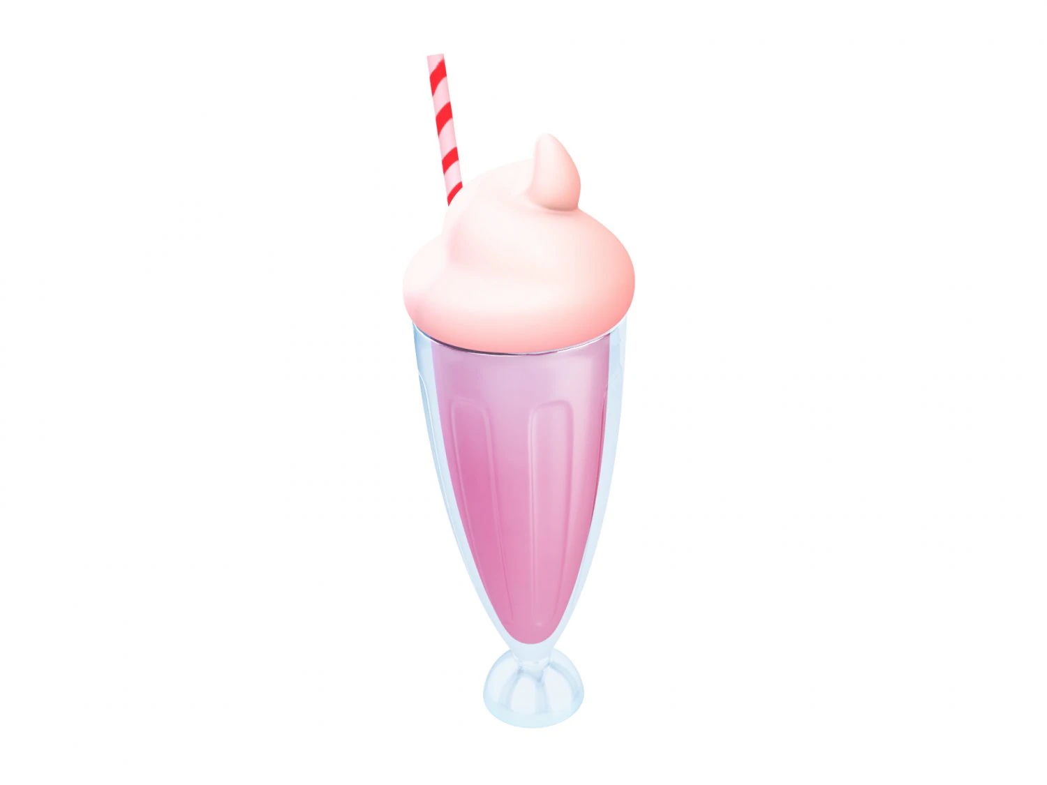 milk-shake Modelo 3D .c4d .max .obj .3ds .fbx .stl .blend 