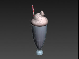 milkshake 3D Model