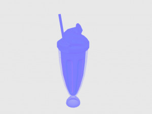 milkshake 3D Model