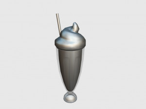 milkshake 3D Model