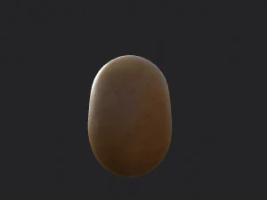 आलू 3D मॉडल