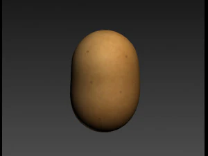आलू 3D मॉडल