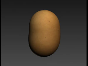 आलू 3D मॉडल