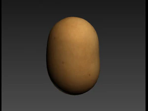 आलू 3D मॉडल