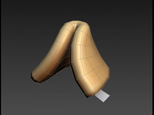 fortune cookie Modèle 3D