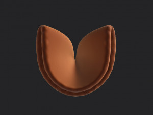 fortune cookie Modèle 3D