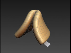 fortune cookie Modèle 3D