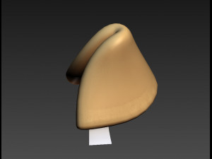 fortune cookie Modèle 3D