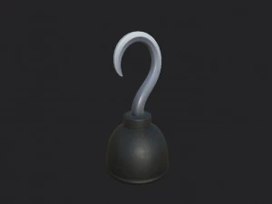 hook hand 3D Model