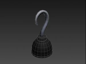 hook hand 3D Model