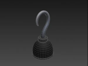 hook hand 3D Model