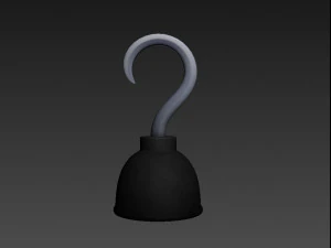 hook hand 3D Model