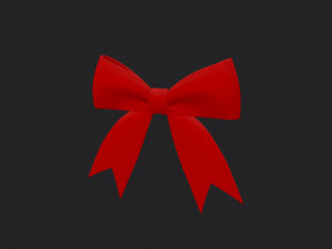 gift bow 3D Модель