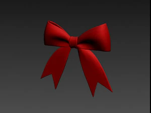 gift bow 3D Model