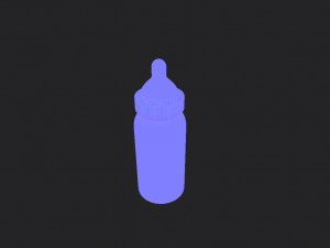 baby bottle 3Dモデル