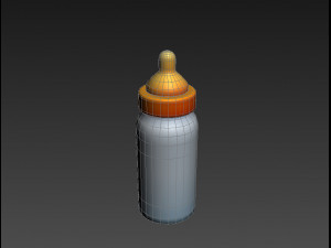 baby bottle 3Dモデル