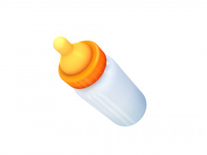 baby bottle 3Dモデル