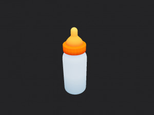 baby bottle 3Dモデル