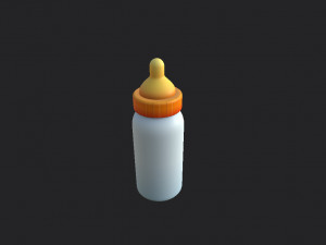 baby bottle 3Dモデル