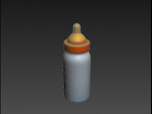 baby bottle 3Dモデル