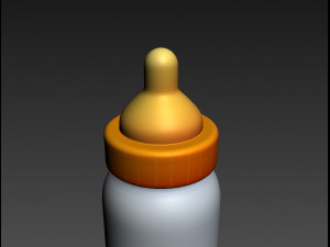 baby bottle 3Dモデル
