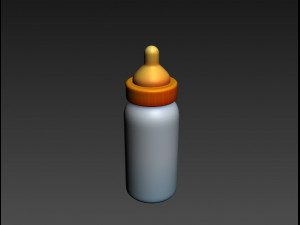 baby bottle 3Dモデル