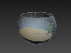 fish bowl 3D Model