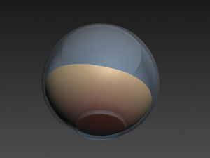 fish bowl Model 3D