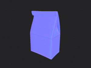 paper bag 3D 模型