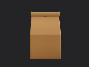 paper bag 3D 模型