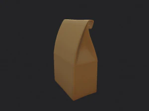 paper bag 3D Model