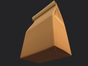 paper bag 3D 模型