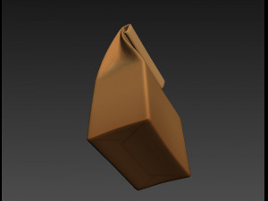 paper bag 3D 模型