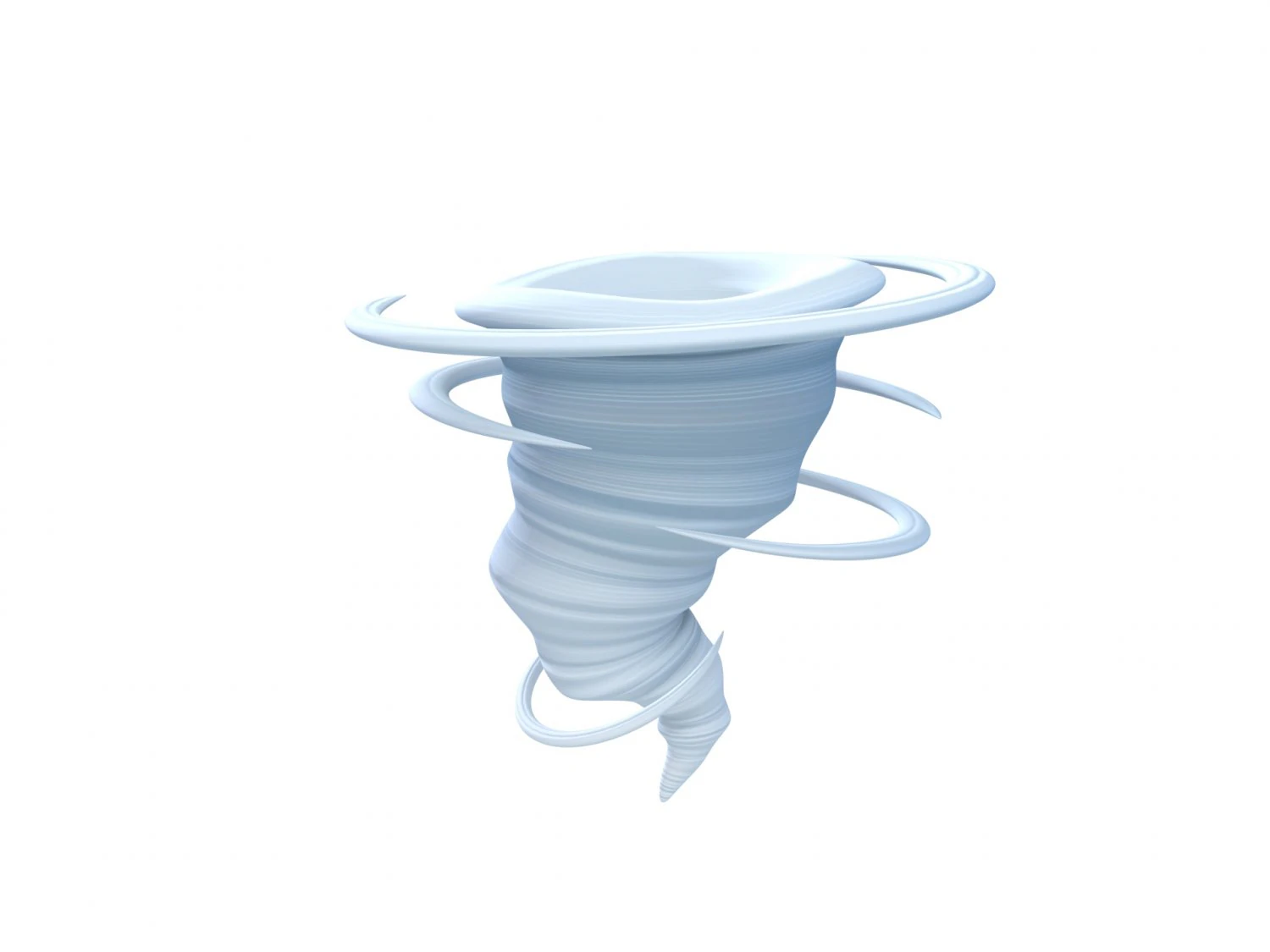 tornado 3D Model .c4d .max .obj .3ds .fbx .stl .blend 