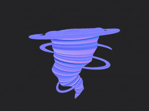 tornado 3D 模型