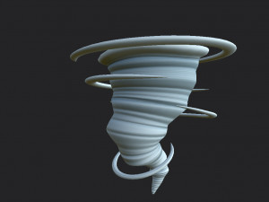 tornado 3D 模型
