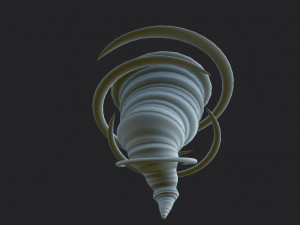 tornado 3D 模型