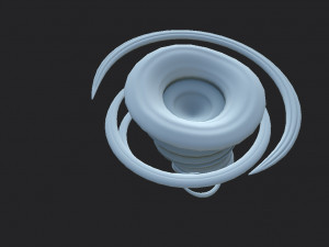 tornado 3D 模型