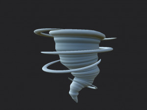tornado 3D 模型