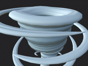 tornado 3D 模型