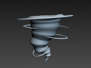 tornado 3D 模型