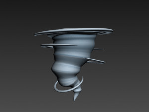 tornado 3D 模型